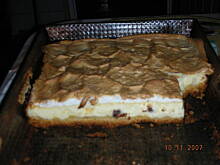 Fot. iwona10, sernik z bezową pianką