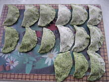 Fot. gabi85, Pierogi szpinakowo - serowe