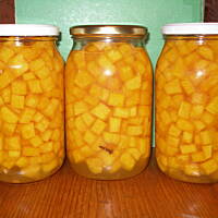 Kompot z dyni na zimę