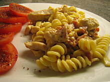 Fot. kiiri, Kurczak w sosie bekonowym