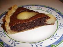 Fot. Malena, Tarta czekoladowa z gruszkami