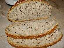 Fot. ekkore, Chleb pszenny z ziarenkami bezdrożdżowy