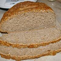 Chleb żytni bezdrożdżowy