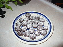 Fot. arabis, Bardzo czekoladowe ciasteczka z migdałową nutką