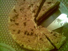 Fot. Trusia, Torcik śmietankowo chałwowy