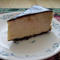 Sernik z maslem orzechowym