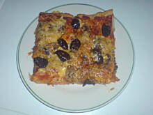 Fot. kuleczka, pizza jesienna z oliwkami