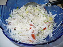 Fot. zojka69, Surówka z rzodkwii