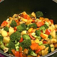 Z jednego garnka - kolorowy obiad wegetarianski