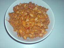 Fot. emiloos, Tuńczyk z fasolą i pomidorkami - przepis taty