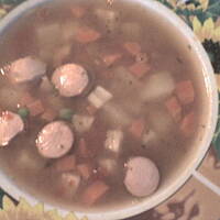 zupa grochowo fasolowa