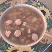 zupa grochowo fasolowa