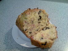 Fot. Natka64, Chleb z oliwkami i bekonem