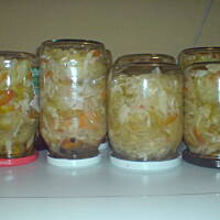 salatka warzywna na zime wg kuleczki