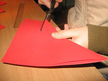 Fot. Kasia z Płocka, Gwiazda świąteczna zaginana - technika składania