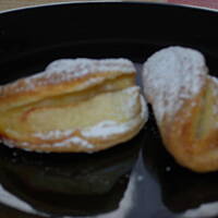 Półfrancuskie ciasteczka z jabłkami