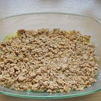 Zapiekanka ziemniaczana z mięsem mielonym i fasolą