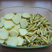 Zapiekanka ziemniaczana z mięsem mielonym i fasolą