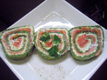 Fot. kiniusia23, Rolada łososiowo-szpinakowa cudo