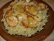 Fot. Magdal, Krewetki z ryżem