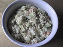 Fot. kuleczka, Surowka z kiszonej kapusty z majonezem