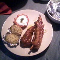 żeberka królewskie marynowane