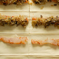 Świąteczne zawijańce z rybą