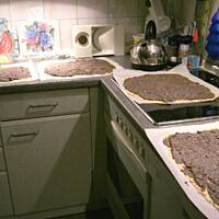 Makowiec zawijany jak okulary