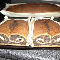 Makowiec zawijany jak okulary