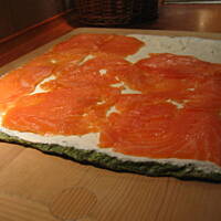 Rolada łososiowo-szpinakowa cudo