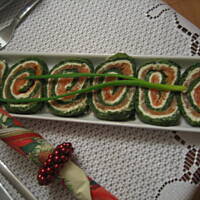 Rolada łososiowo-szpinakowa cudo