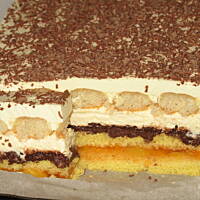 Brzoskwiniowy z Nutellą