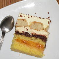 Brzoskwiniowy z Nutellą