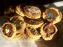 Fot. nutti, markizy orzechowe z nutellą