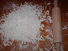 Fot. nadia, Makaron własnej roboty do rosołu