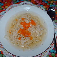 Makaron własnej roboty do rosołu