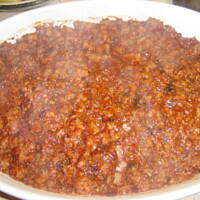 Zapiekanka mięsno - ziemniaczana