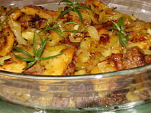 Fot. Wkn, Wątróbka z jabłkami