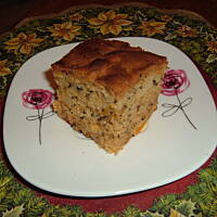 Ciasto brzoskwiniowo herbaciane z białą czekoladą