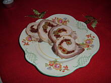 Fot. bahus, Schab nadziewany suszonymi pomidorami