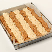 Białkowiec czekoladowo-kokosowy z kajmakiem