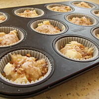 Muffinki z jabłkami