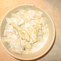 Puszyste śledzie w smietanie