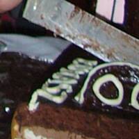 Ciuchcia-Tort czekoladowy z wkładką kokosową