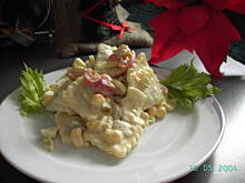 Fot. osulka, Sałatka z tortellini mięsnym