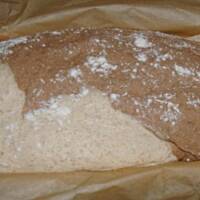 Chleb dwukolorowy bezdrożdżowy