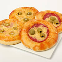 Mini pizze z ciasta na kibiny