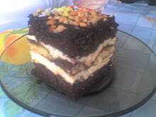 Fot. Wiolek, Ciasto czekoladowo-kawowe z kremem napoleonkowym