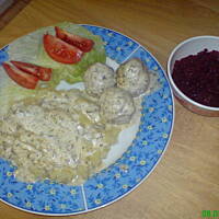 pulpety w sosie koperkowym