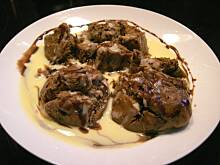 Fot. Glumanda, Czekoladowe buchty-kluski na parze